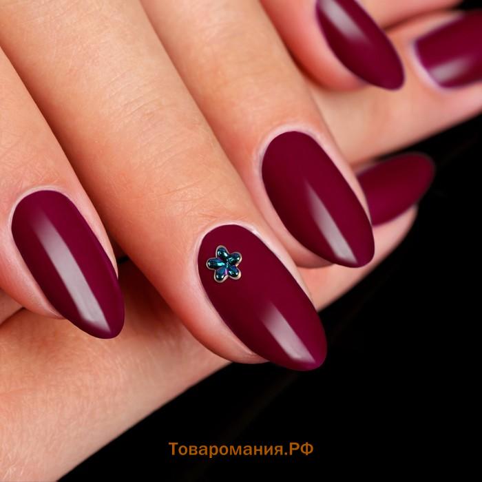 Стразы фигурные для декора «Ассорти», чёрные, голографические