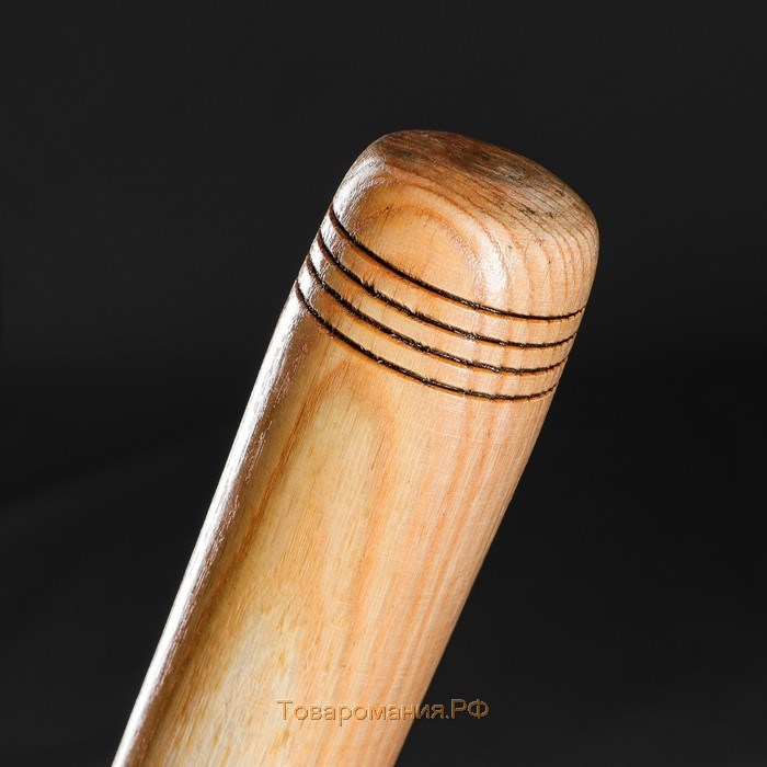Бита деревянная сувенирная, лакированная, 50 см, массив дуба