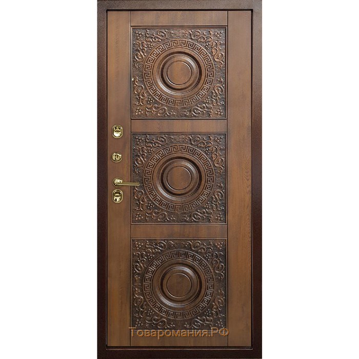 Входная дверь «Санрайз», 2050 × 860 мм, правая, термо