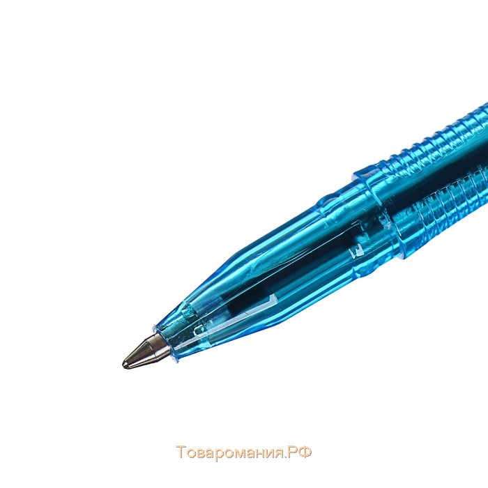 Ручка шариковая «Calligrata» NEON Crystal 5цв., чернила синие на масл.основ., микс, 0.7мм