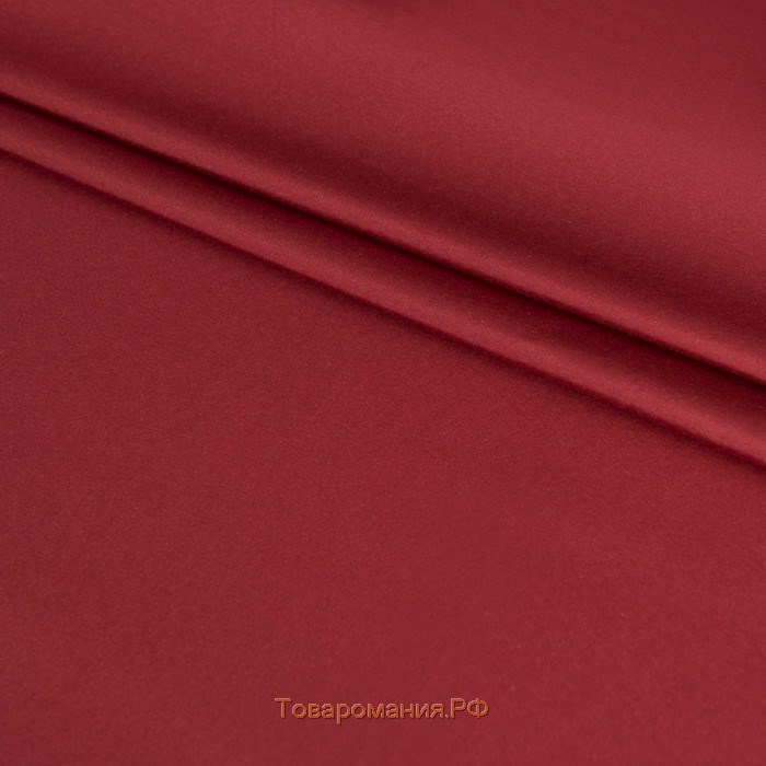Негорючая портьера «Эллипс», размер 145 х 270 см, цвет красный