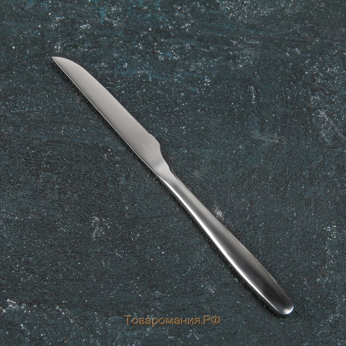 Нож для фруктов из нержавеющей стали «Милано», h=23 см, толщина 5 мм, цвет серебряный