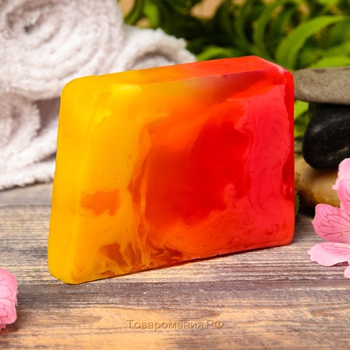 Косметическое мыло "В день 8 марта" аромат розовый манго, "Добропаровъ", 80 гр