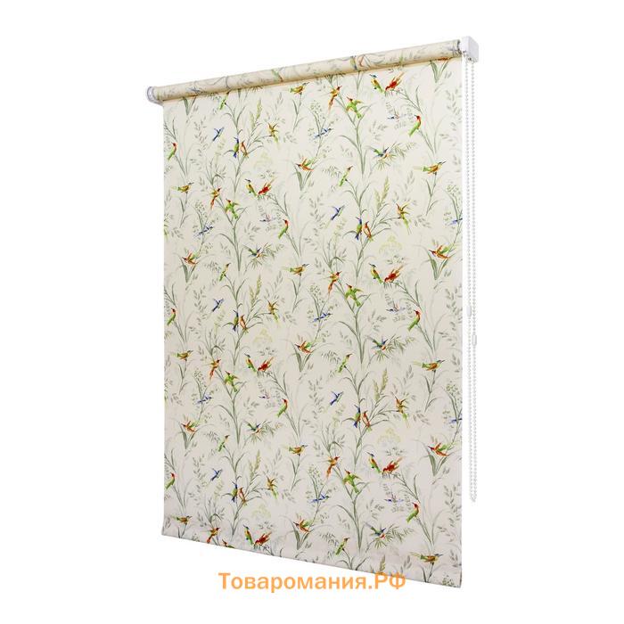 Рулонная штора «Парадиз», 40 х 175 см, цвет белый