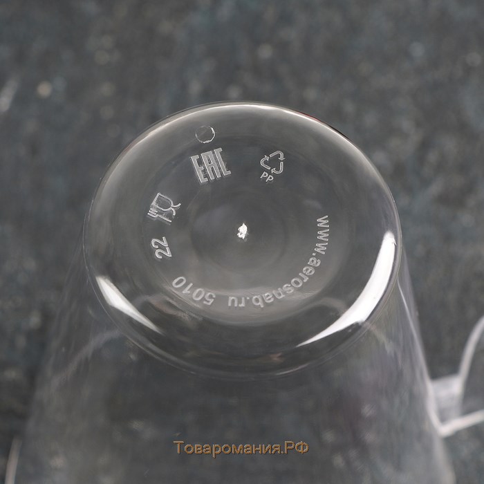 Чашка 150 мл «Капучино», прозрачная
