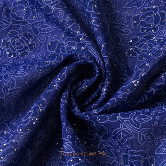 Платок женский, цвет фиолетовый, размер 70х70