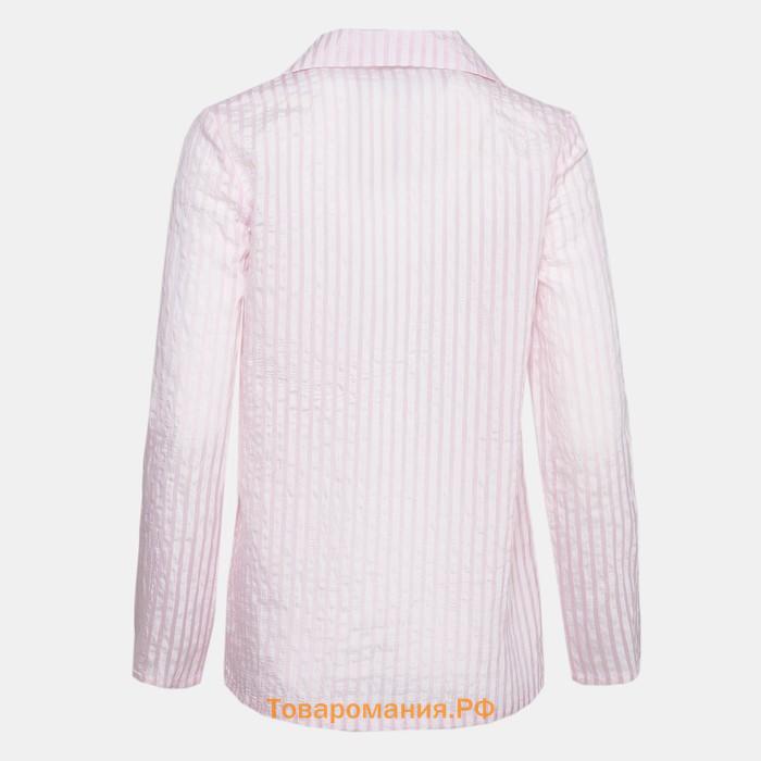 Рубашка женская MINAKU: Light touch цвет розовый, р-р 50