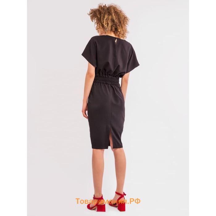 Платье женское, цвет чёрный, размер 48 (L)