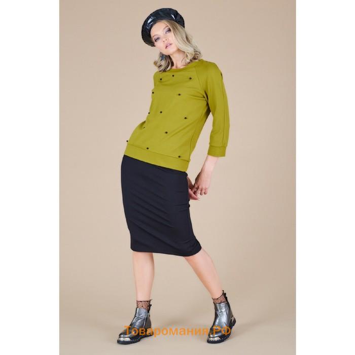 Комплект из юбки и свитшота для женщин, размер  56