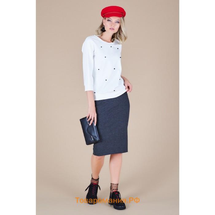 Комплект из юбки и свитшота для женщин, размер  58