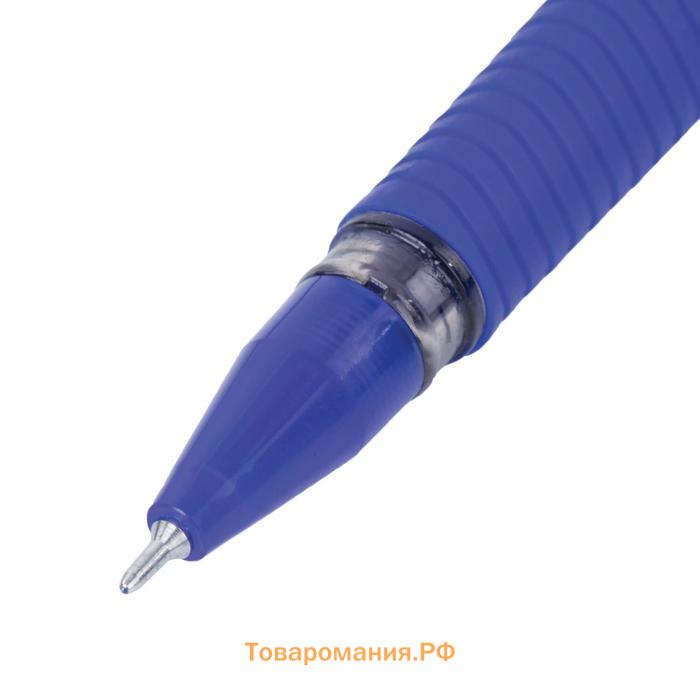 Ручка гелевая Pensan Soft Gel, узел-игла 0.7 мм, резиновый грип, 3 цвета, МИКС + дисплей