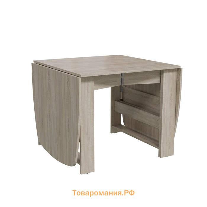 Стол книжка 880х300/900/1690/2280х740 Дуб сонома