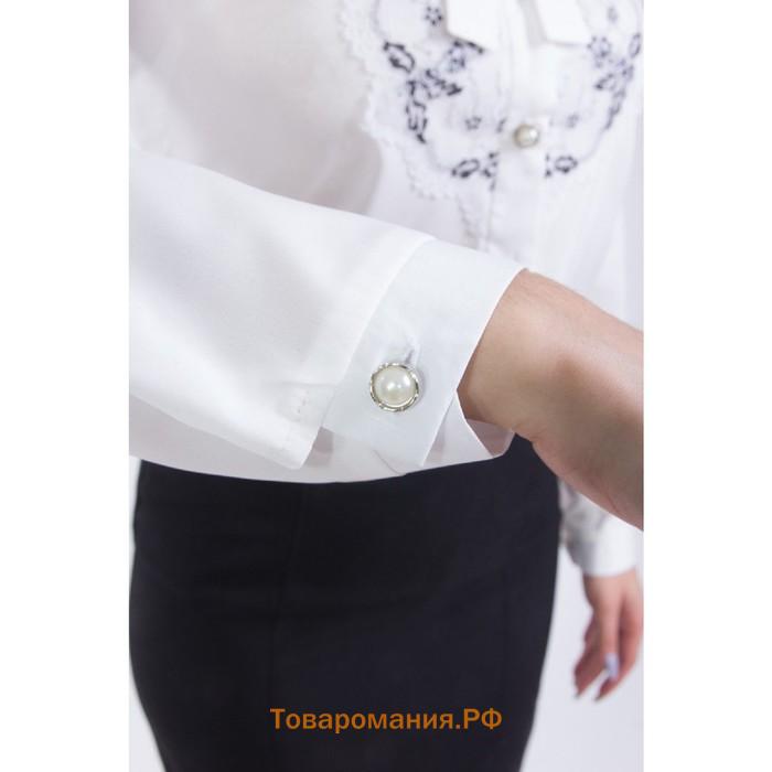 Блуза женская, размер 50, цвет белый