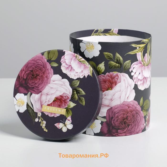 Набор коробок 5 в 1, упаковка подарочная, Flowers, 13 х 14‒19.5 х 22 см