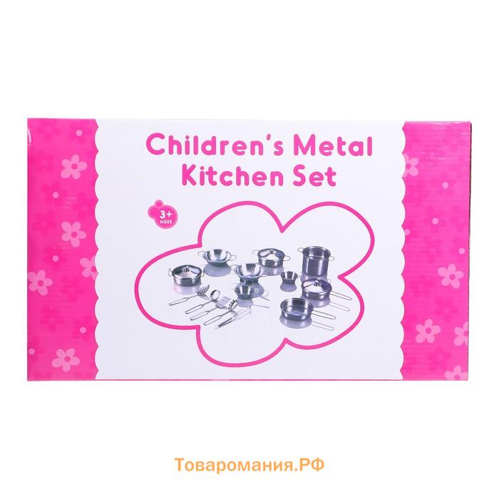 Набор металлической посудки «Повар»