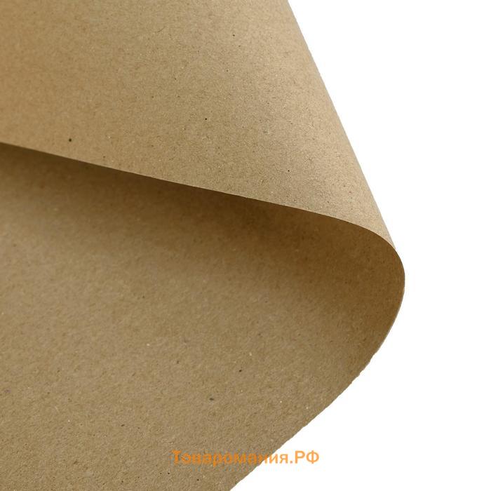 Крафт-бумага, 300 х 420 мм, 170 г/м2, коричневая