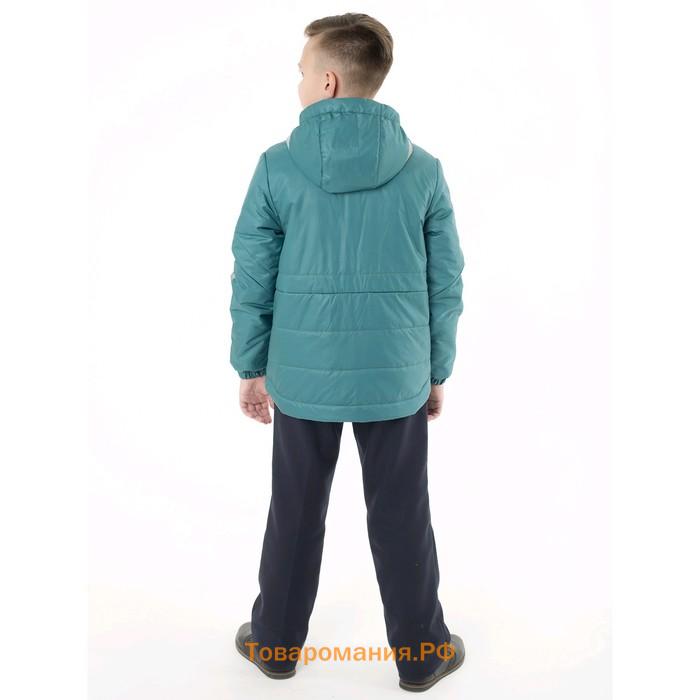 Куртка для мальчиков «Тимати», рост 122 см, цвет зелёный