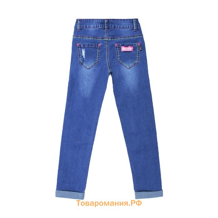 Костюм джинсовый для девочек, рост 134 см