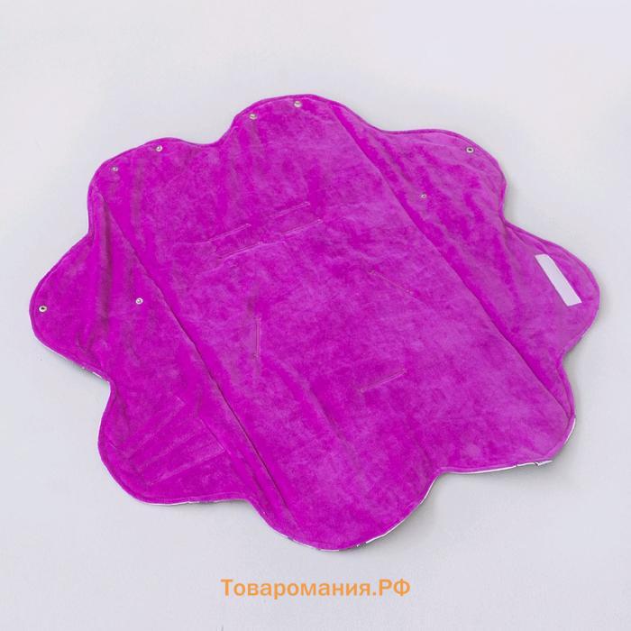 Конверт-одеяло «Единорог», размер 80 × 80 см, цвет лиловый