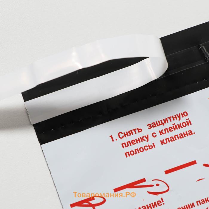 Пакет почтовый пластиковый «Новогодний сюрприз», 25 × 35,3 см