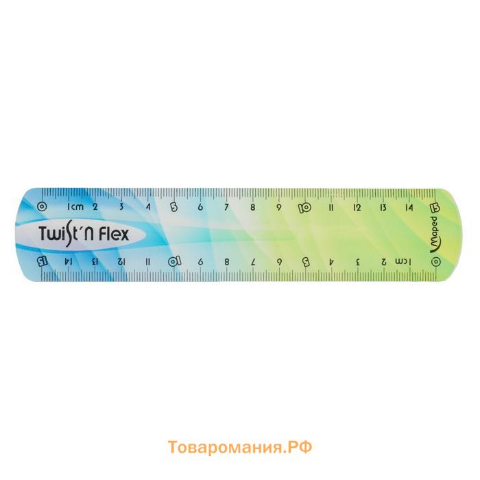 Линейка дали. Линейка 20 см гибкая Maped Twist'n Flex patterns с 279215. Brunnen линейка гибкая 15 см. Maped линейка Twist'n Flex 15 см. Maped линейка Flex с держателем 20 см.