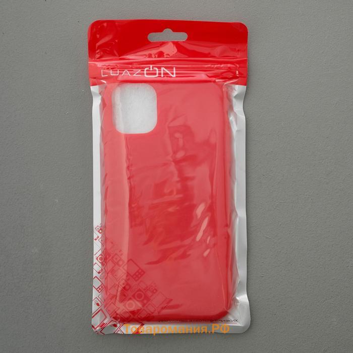 Чехол , для телефона iPhone 11, TPU, красный