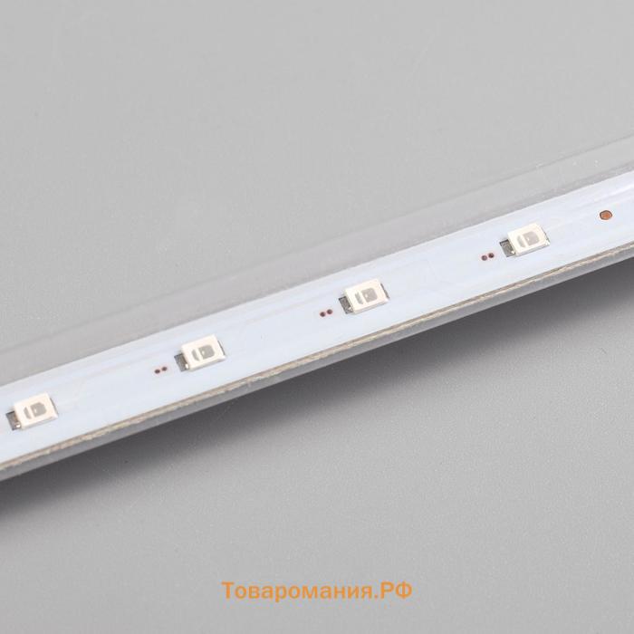 Гирлянда «Сосульки» 2.5 × 0.5 м, IP65, прозрачная нить, 288 LED, свечение белое с эффектом стекания, 12 В