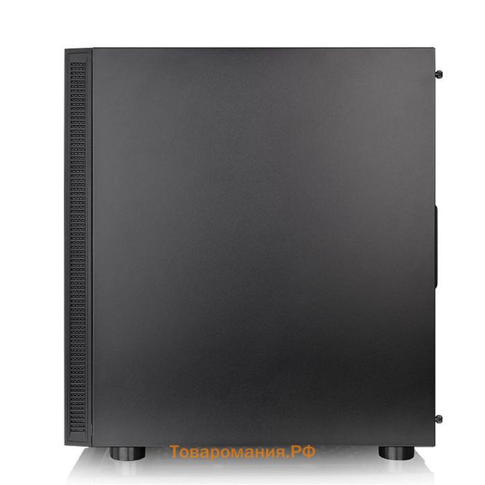 Корпус Thermaltake H200 TG RGB, без БП, ATX, Midi-Tower, черный