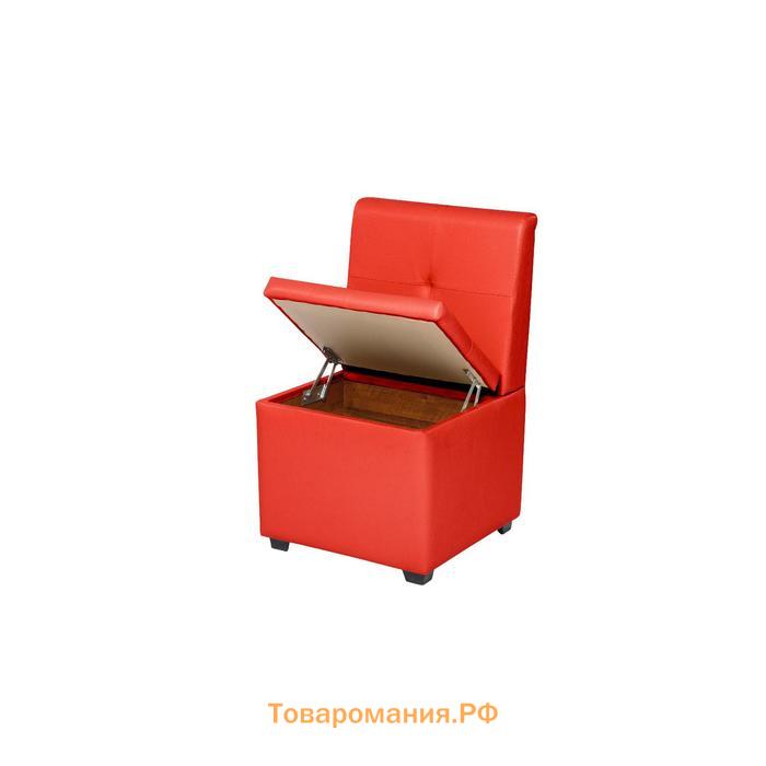 Кухонный диван Уют-1 mini, 550х500х830, красный