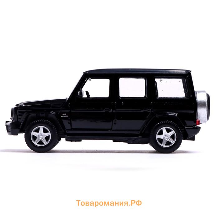 Машина металлическая MERCEDES-BENZ G63 AMG, 1:32, открываются двери, инерция, цвет чёрный