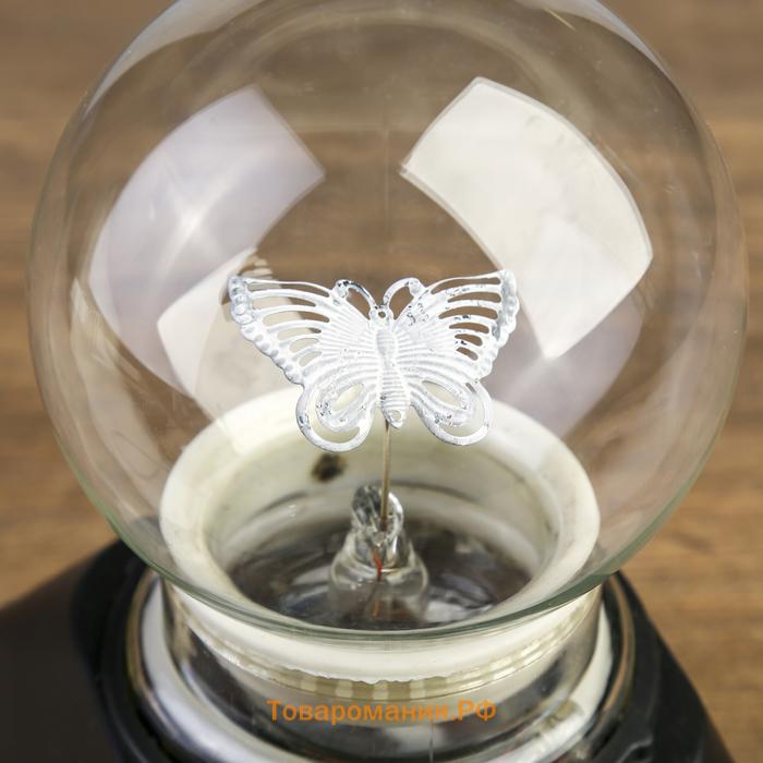 Плазменный шар "Бабочка", 19 см RISALUX
