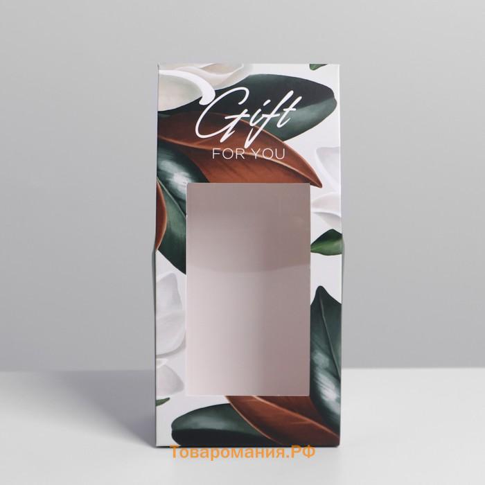 Упаковка кондитерская, «Gift», 9 х 19 х 6 см
