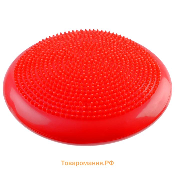 Подушка балансировочная ONLYTOP, массажная, d=35 см, цвета МИКС