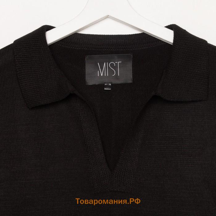 Костюм женский (джемпер и брюки) MIST р. 48-50, черный