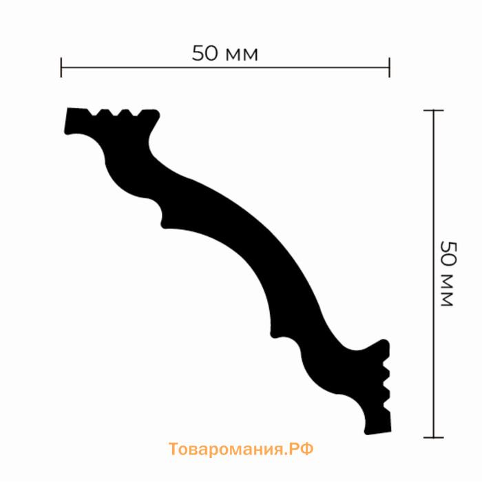 Плинтус потолочный К-65 50х50х2000мм