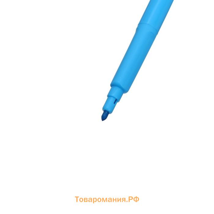 Фломастеры 12 цветов Koh-I-Noor Звери 1002, трехгранные, упаковка ПВХ, европодвес