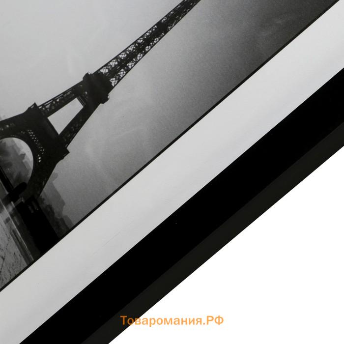 Картина "Романтичный Париж" 50х50(54х54) см