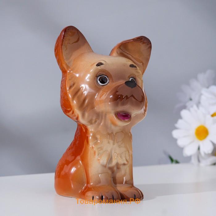 Сувенир "Собака Вест-терьер", высота 12,5 см, фарфор, микс