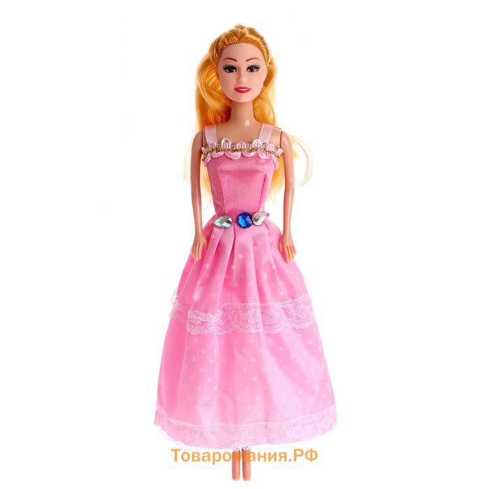 Кукла-модель «Арина» в платье, МИКС