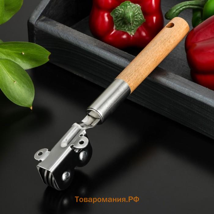 Ножеточка «Валдай», 20,5×3,5×3 см, нержавеющая сталь