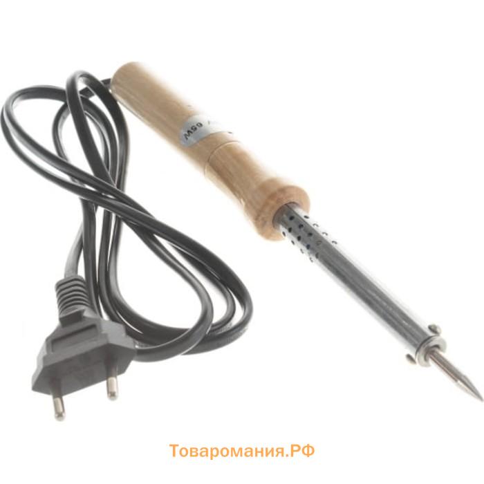 Паяльник PROCONNECT ПД, деревянная ручка, 65 Вт, 220 В