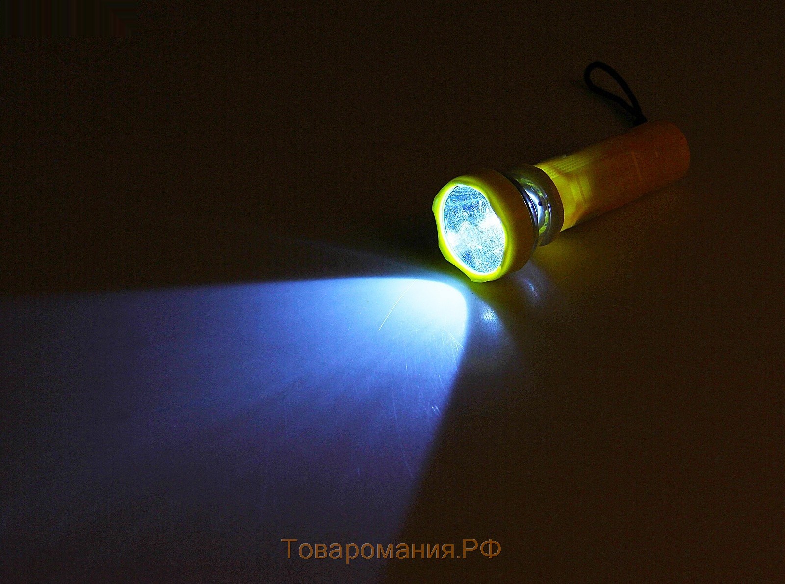 Фонарь ручной "Сумерки" 1 LED, zoom, рассеиватель прозрачный, узорный, микс, 4х11 см