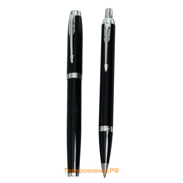 Набор Parker IM Core FK221 Black CT, ручка перьевая, ручка шариковая, подарочная коробка, В ПОДАРОЧНОМ ПАКЕТЕ