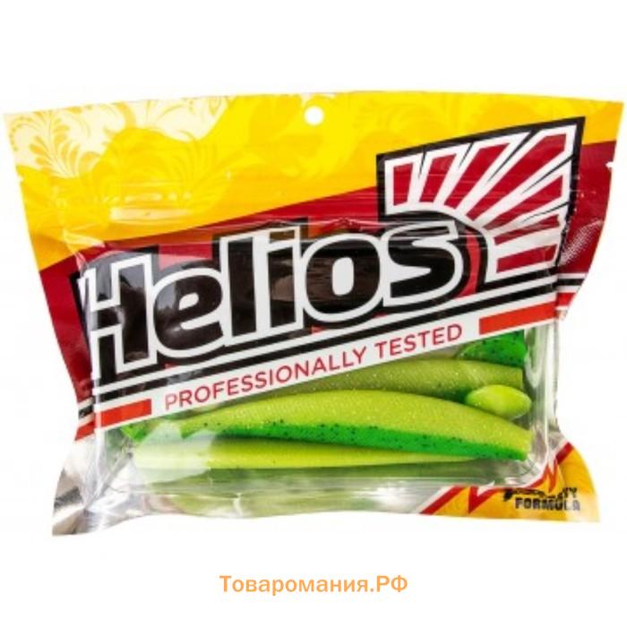 Виброхвост Helios Trofey Green Lime, 14 см, 4 шт. (HS-25-010)