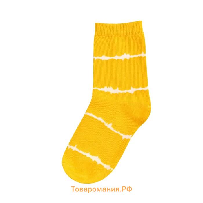 Носки детские OMSA kids Calzino 21P65 Giallo, размер 31-34