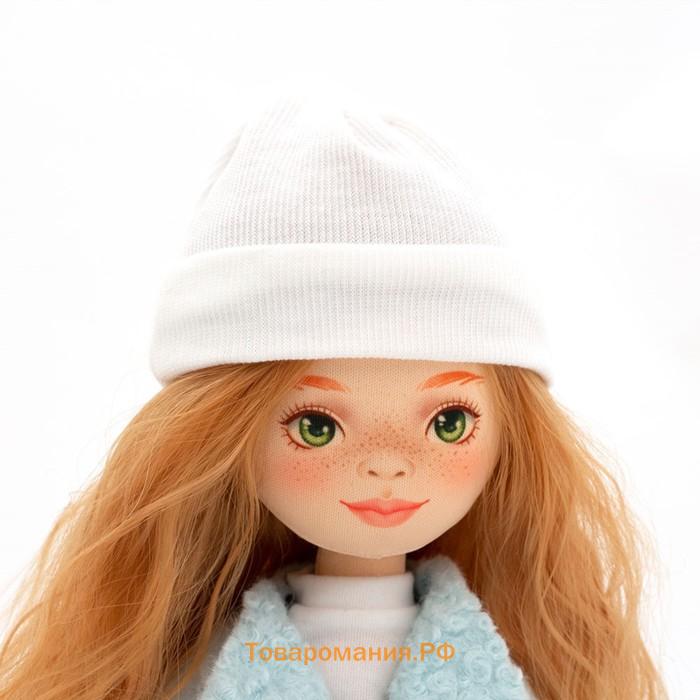 Мягкая кукла Sunny «В пальто мятного цвета», 32 см