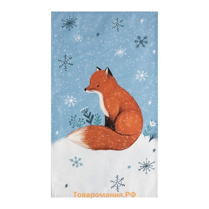 Набор подарочный  Snow fox: кухонное полотенце и аксессуары