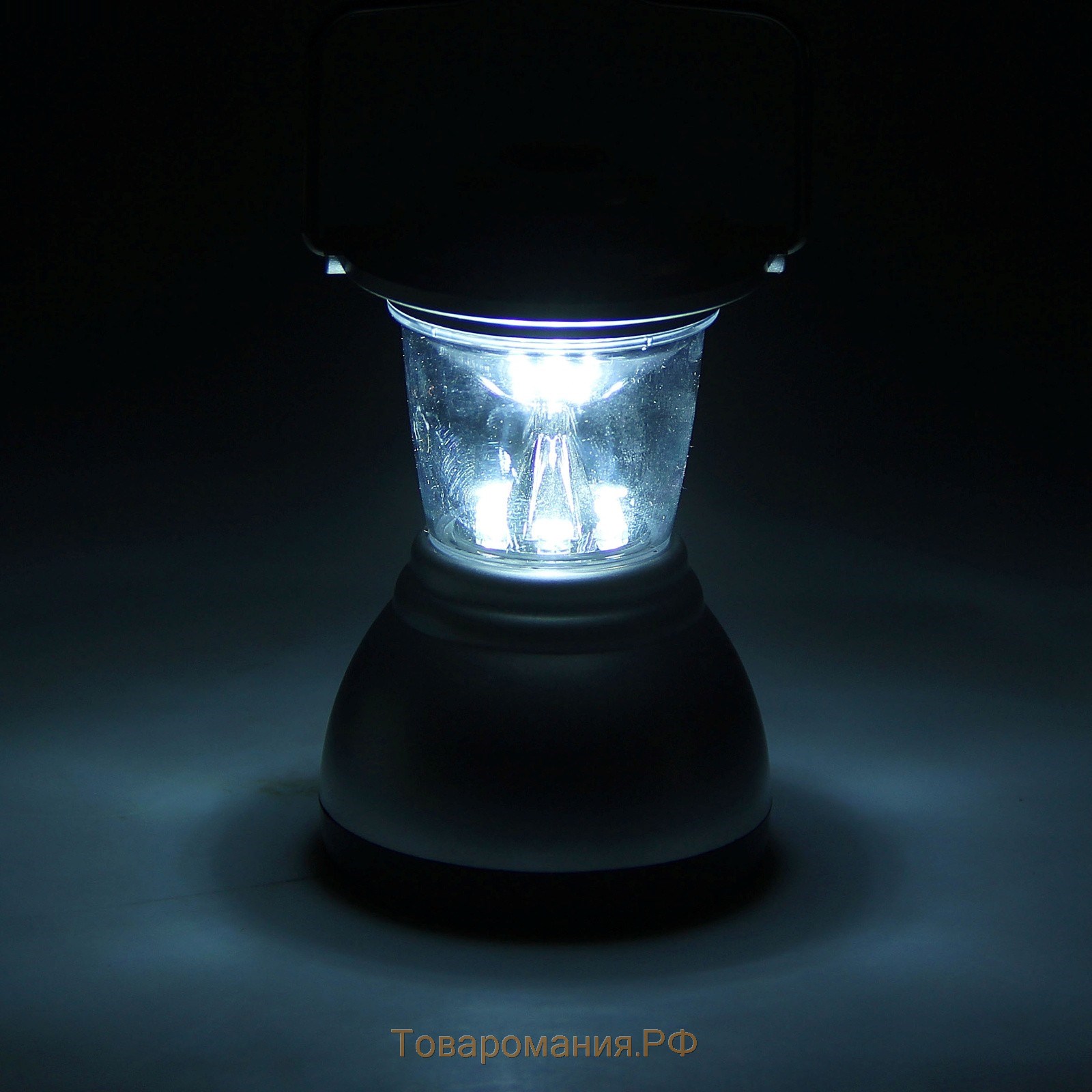 Фонарь переносной "Сумерки", 6 LED, микс, 7х7х11см