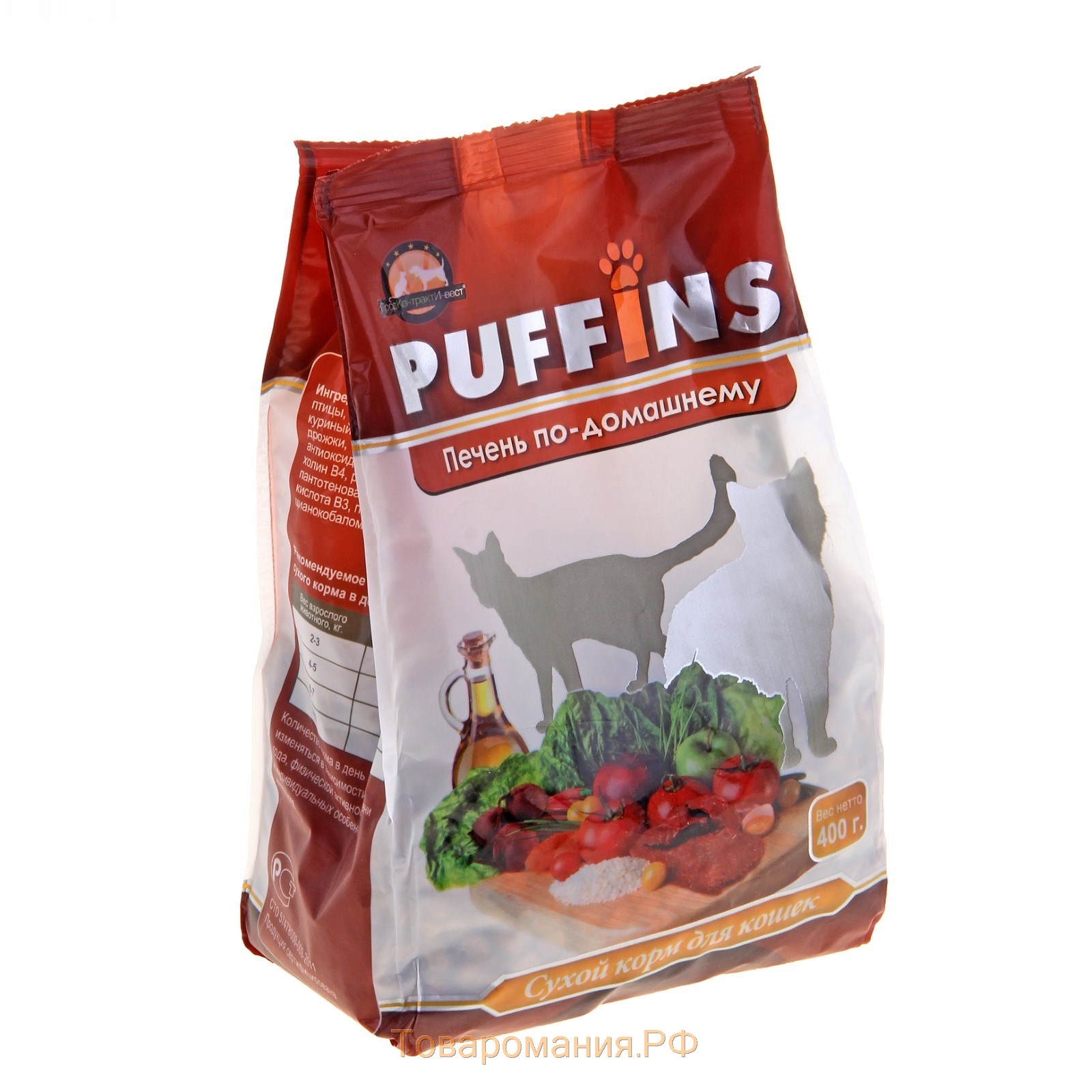 Puffins корм для кошек
