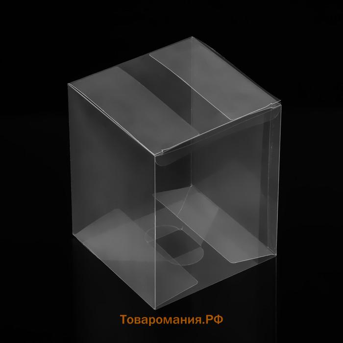 Складная коробка из PVC 12×12×15 см